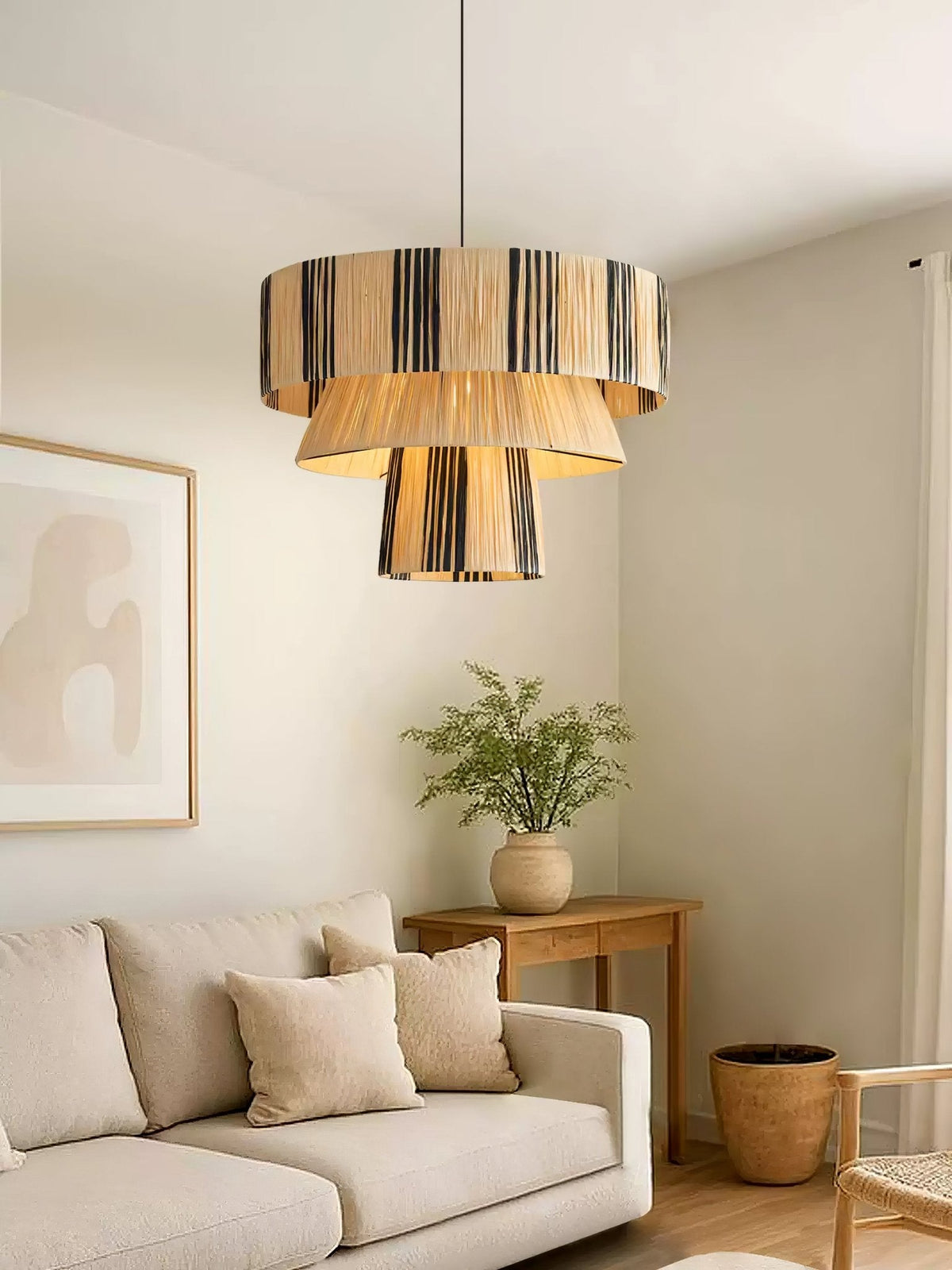 Zarora Raffia Pendant Lamp