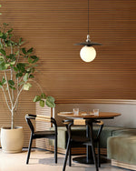 Zen Orb Pendant Light 11"