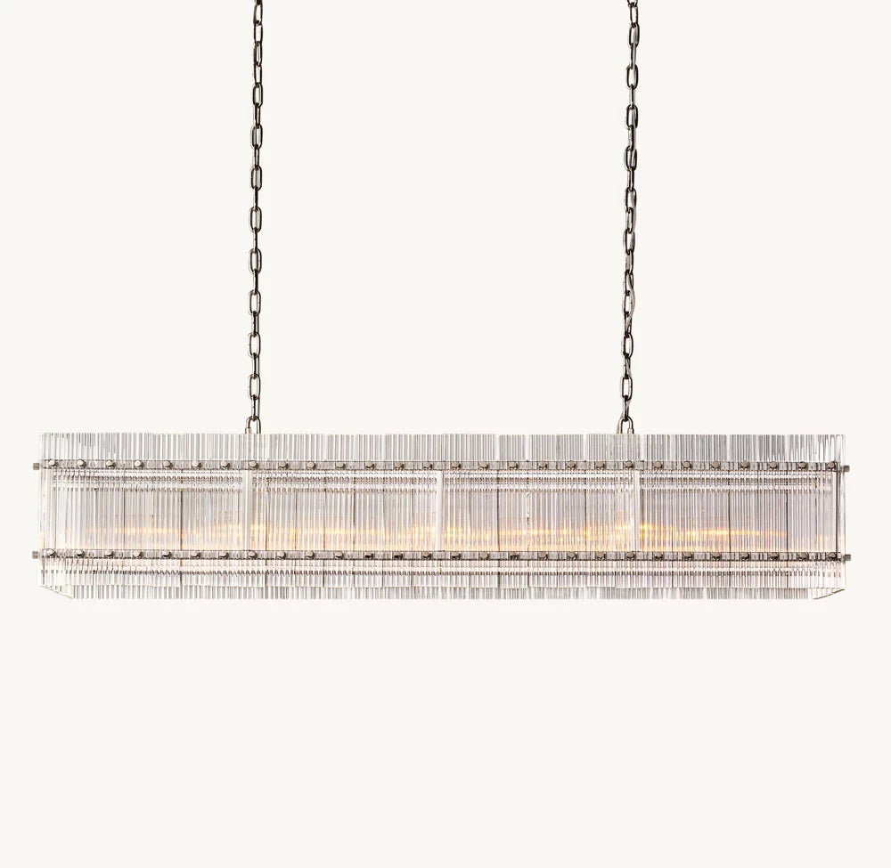 San Marco Rectangular Chandelier 54"