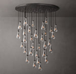 Rain Round Chandelier 60"