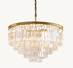 1920s Odeon Round Chandelier 32"