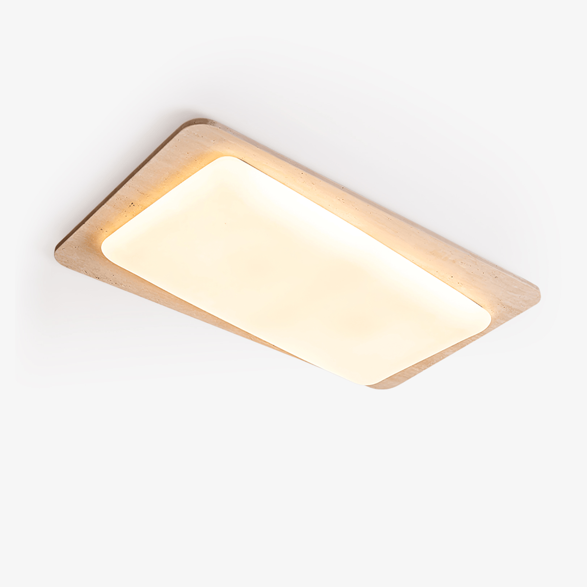 Aurilith Travertine Ceiling Light