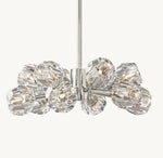 Boule De Cristal Clear Glass Round Chandelier 24"