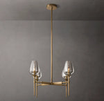 Tulip Round Chandelier 27"