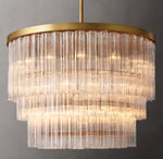 Cielo Three-Tier Round Chandelier 48"