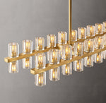 Arcachon LED Rectangular Chandelier 54"