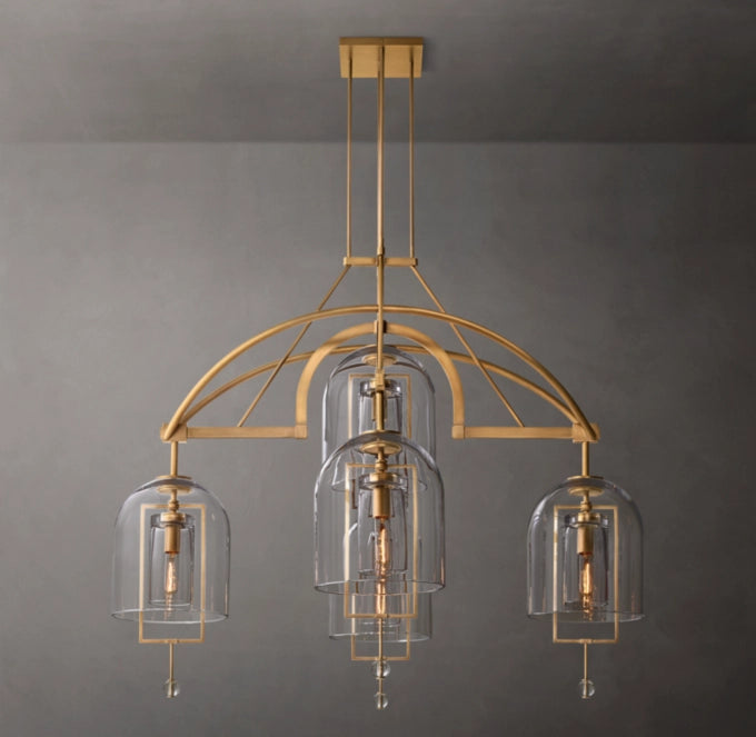 Fulcrum Round Chandelier
