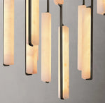 Audubon Alabaster Round Chandelier 56"