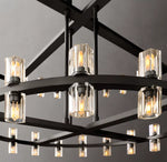 Arcachon LED Round Two-Tier Chandelier 60"