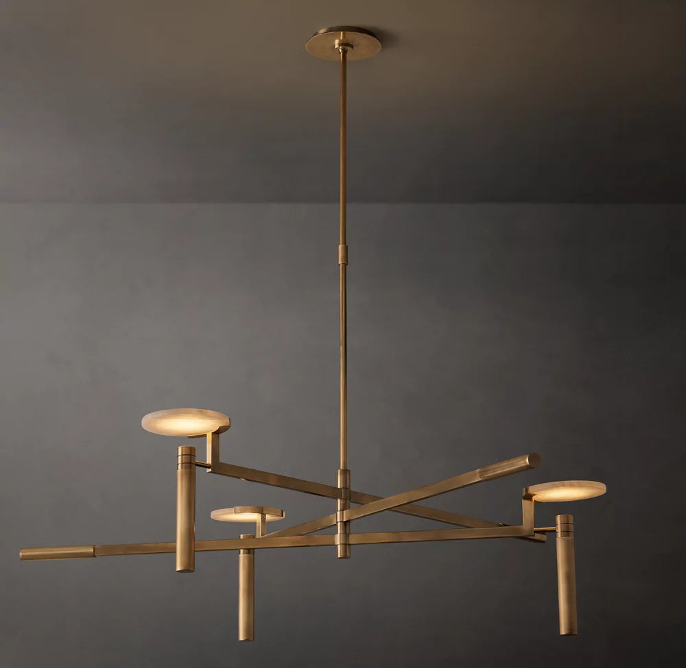 Melange Round Chandelier 45"