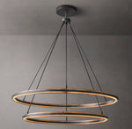 Peralta Two-Tier Round Chandelier 60"