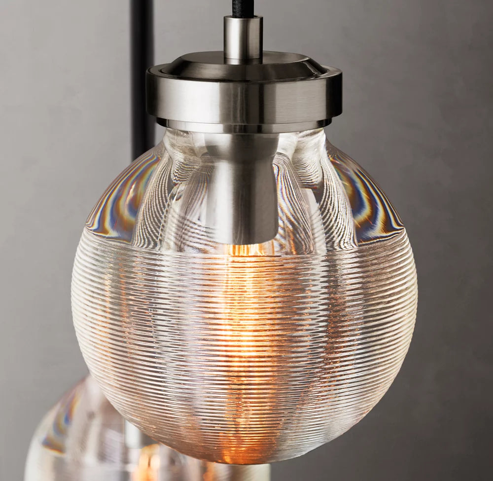 Pearl Round Chandelier 48"