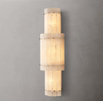 San Marco Alabaster Grand Round Sconce