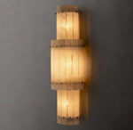 San Marco Alabaster Grand Round Sconce