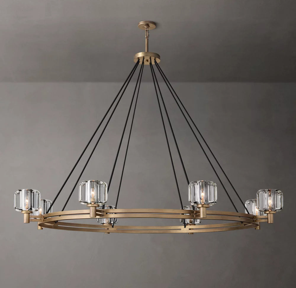 Demaret Round Chandelier 60"