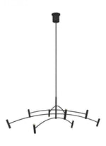 Aerial Chandelier, LED, Matte Black, 60.25"W (700ARL60B-LED930 70P9D5Q)