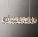 Harlow Crystal Rectangular Chandelier 62"