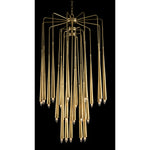 Hans 23-Light Brass Ceiling Chandelier