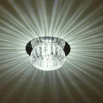 Chandelier Geometric Flush Mount Kitchen Light Fixtures Metal Crystal Ceiling Lights