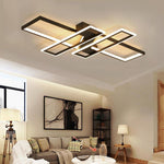 4 Rectangle LED Modern Ceiling Lights Flush Mount Lighting Ceiling Lamp