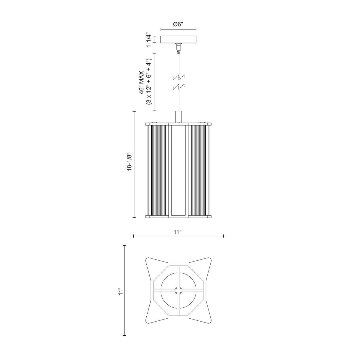 Torres Linear Pendant