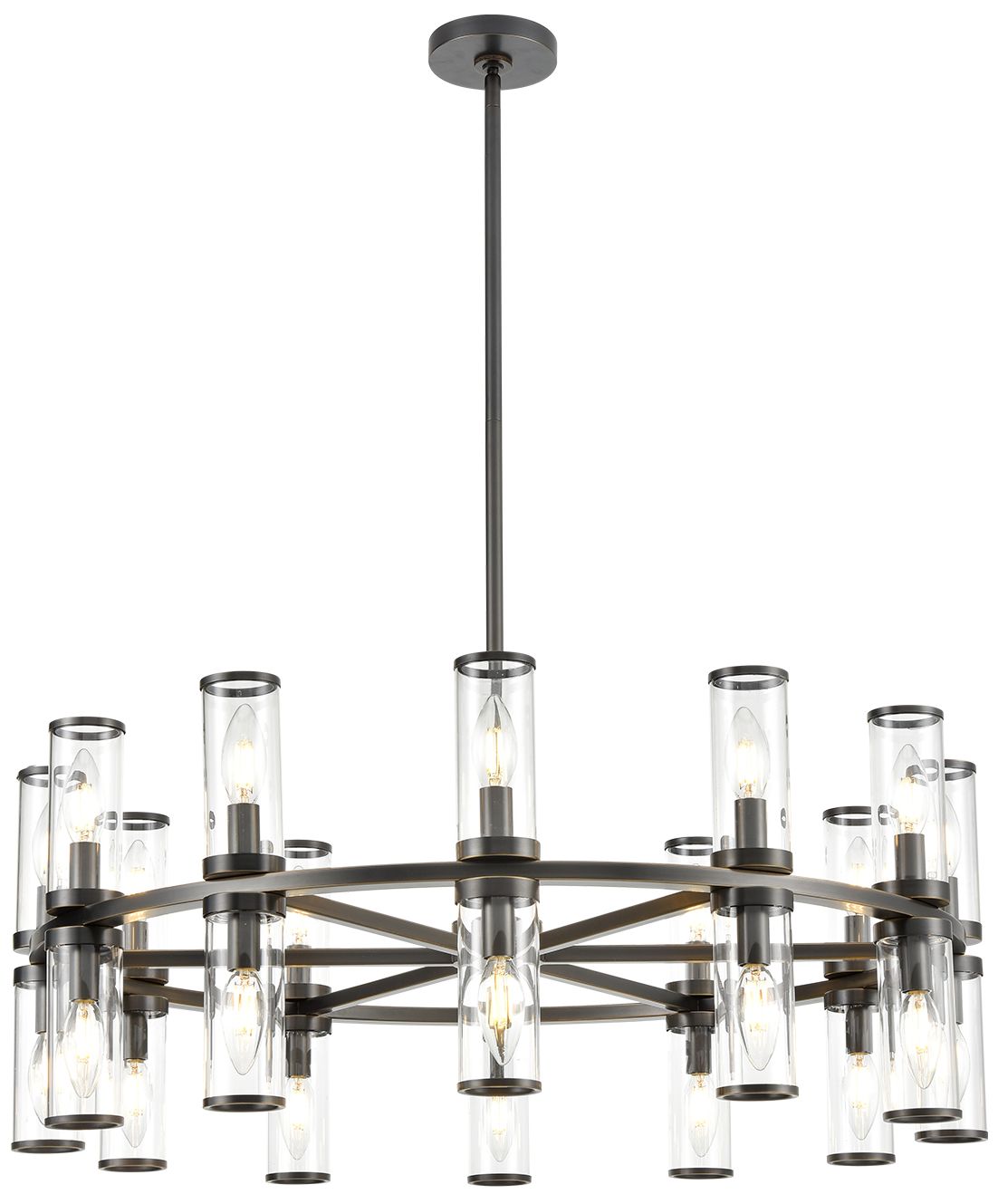 Alora Revolve E12 24 Lights Chandeliers