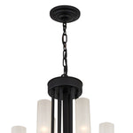 Anchor 60 1/2" Wide Matte Black 48-Light Chandelier