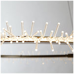 Anemone Circular 37" Wide Gold LED Pendant Light