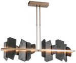 Ardesia 51.9" Wide Soft Gold LED Linear Pendant