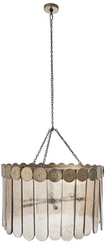 ARTERIORS Roman Chandelier Seedy Smoke Glass