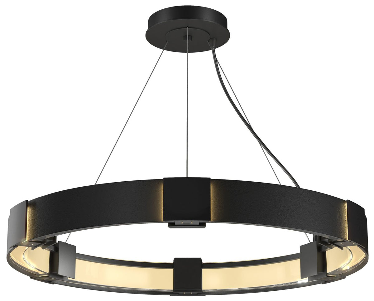 Aura Pendant - Black - Clear