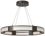 Aura Pendant - Oil Rubbed Bronze - Frosted