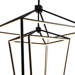 Avenue Park Ave. 30" Wide Black LED Lantern Pendant Light