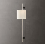 Vela Round Bar Sconce - Round Shade