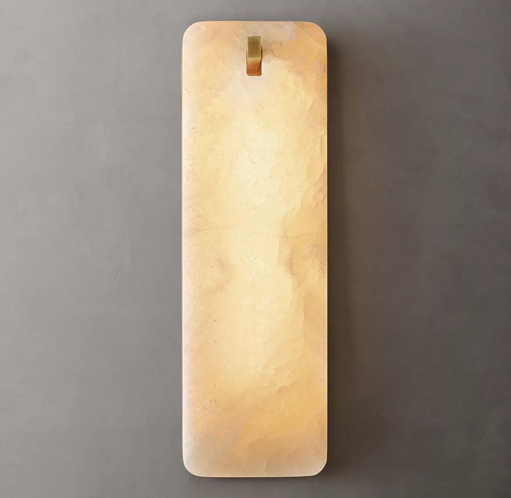Calamette Onyx Sconce
