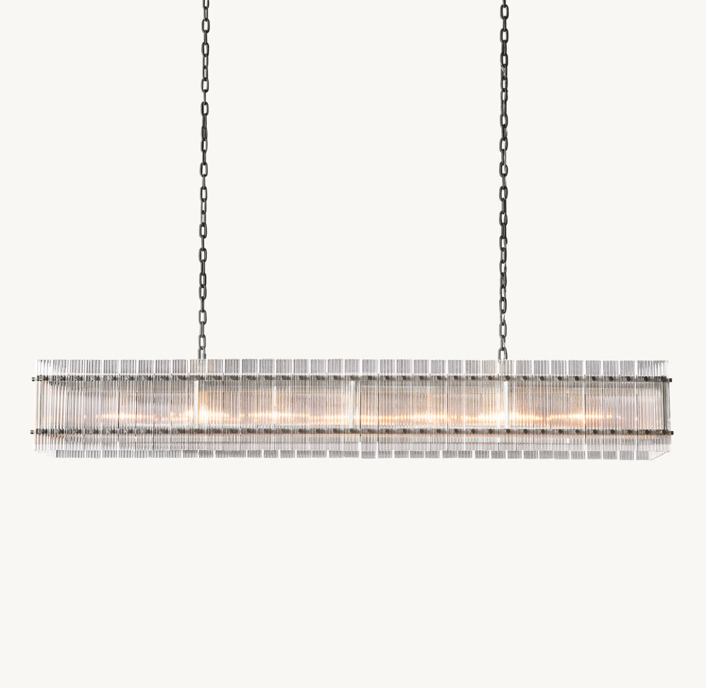 San Marco Rectangular Chandelier 72"