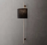 Vela Round Bar Sconce - Round Shade