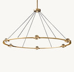 └clatant Round Chandelier 60"