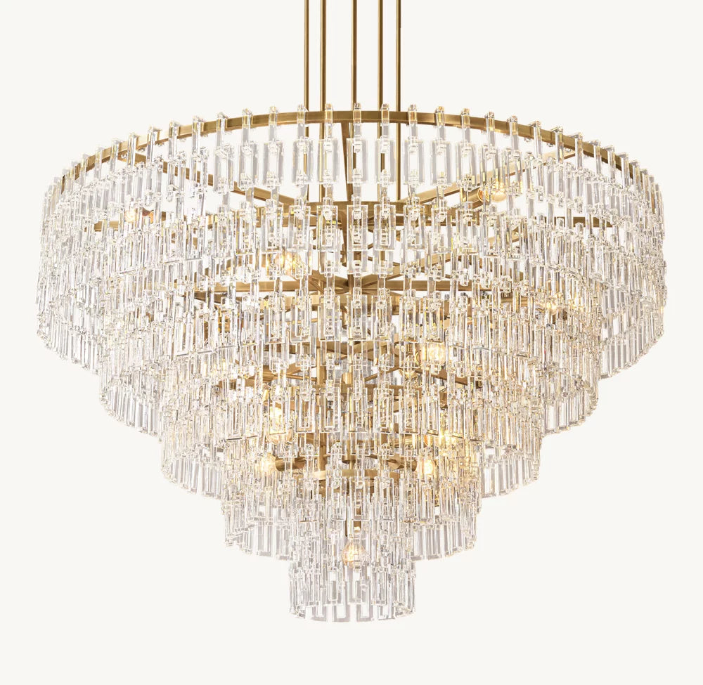 Marignan Tiered Round Chandelier 60"