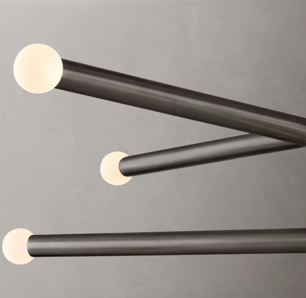 Rousseau 10-Light Mobile Orb Chandelier