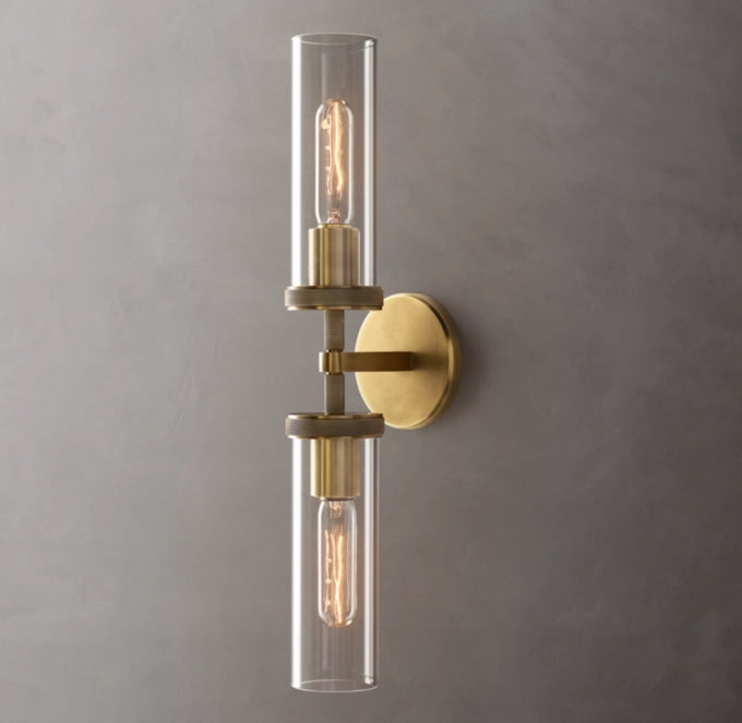 Lambeth Knurled Linear Sconce