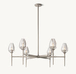 Tulip Round Chandelier 42"