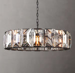 Harlow Crystal Round Chandelier 43"