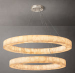 Rivage Lueur Two-Tier Round Chandelier 60"