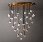 Pearl Round Chandelier 60"