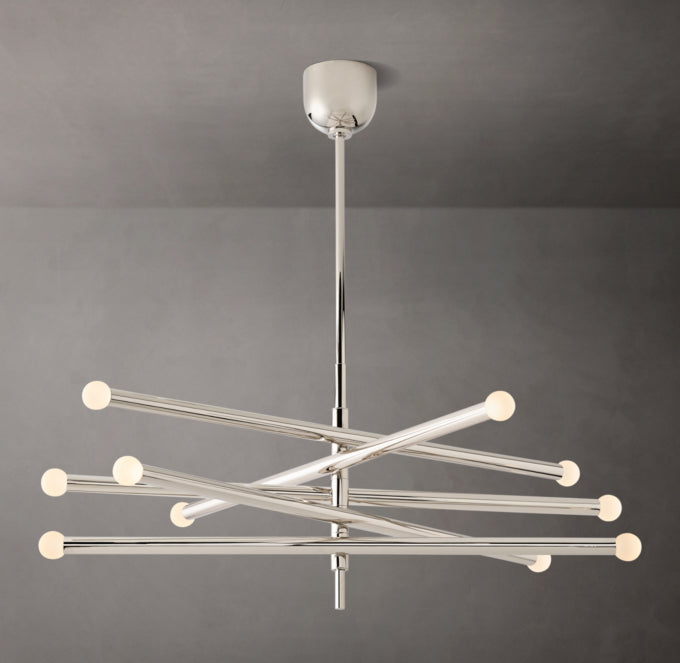 Rousseau 10-Light Mobile Orb Chandelier
