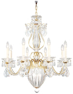 Bagatelle 29"H x 26.5"W 11-Light Crystal Chandelier in Heirloom G