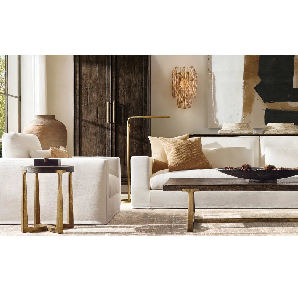 Chiara Smoke Glass Sconce