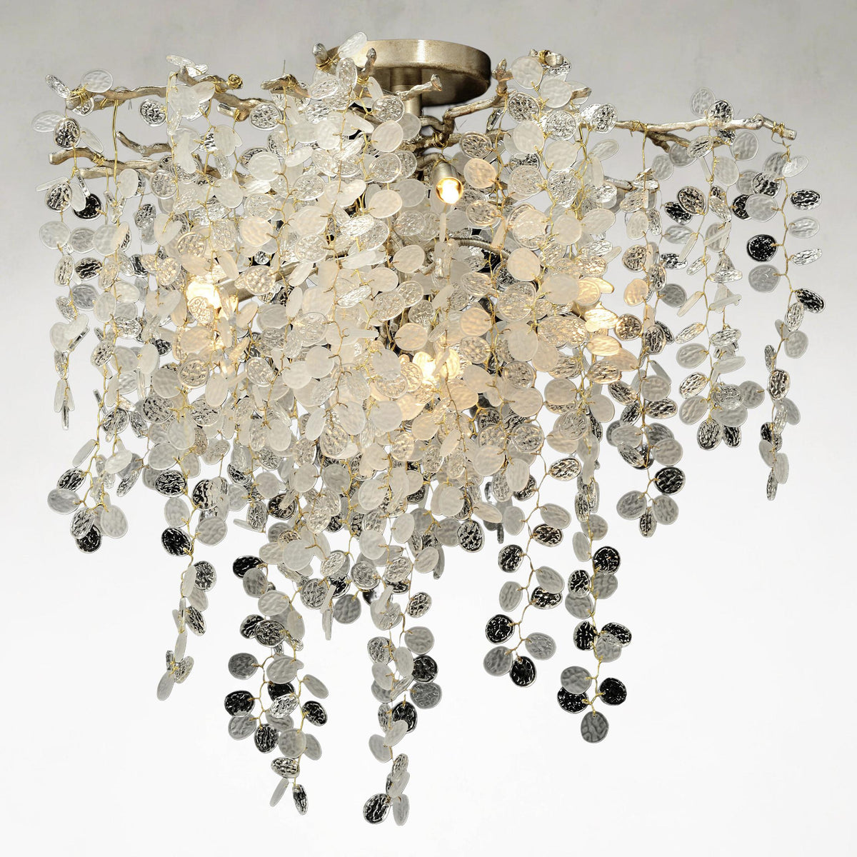 Shironoda Five-Light Champagne Ceiling Chandelier