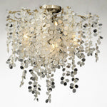 Shironoda Five-Light Champagne Ceiling Chandelier